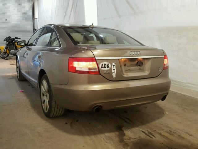 WAUDH74F78N104790 - 2008 AUDI A6 3.2 QUA TAN photo 3