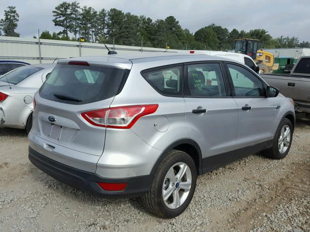 1FMCU0F72FUA36727 - 2015 FORD ESCAPE S SILVER photo 4