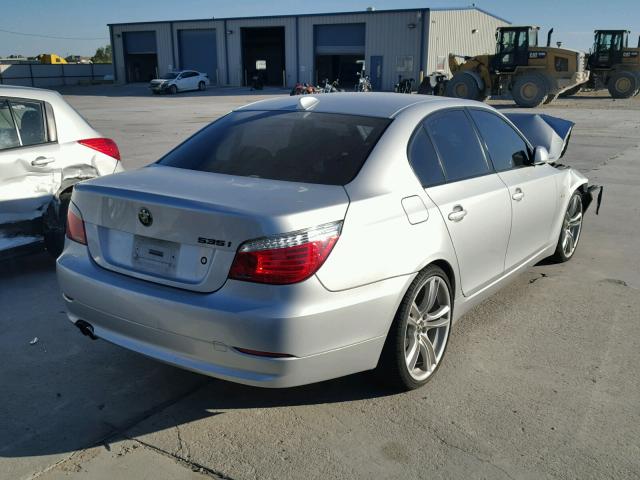 WBANW13519C163153 - 2009 BMW 535 I SILVER photo 4