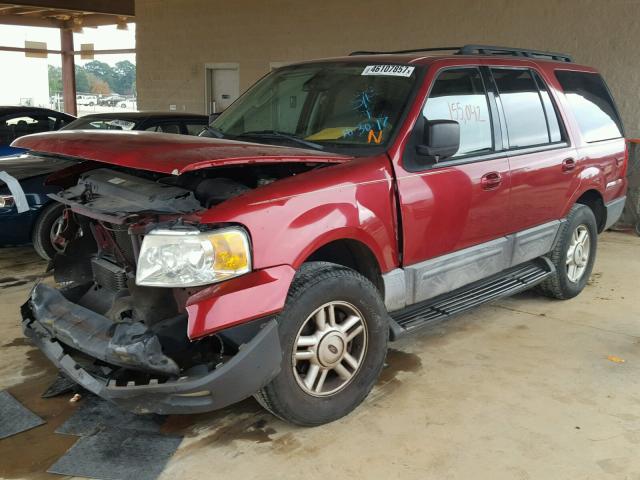 1FMPU15516LA29846 - 2006 FORD EXPEDITION MAROON photo 2