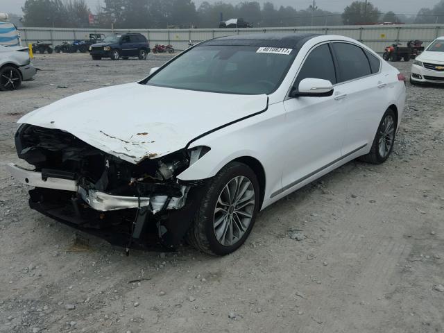 KMHGN4JE0GU116556 - 2016 HYUNDAI GENESIS 3. WHITE photo 2