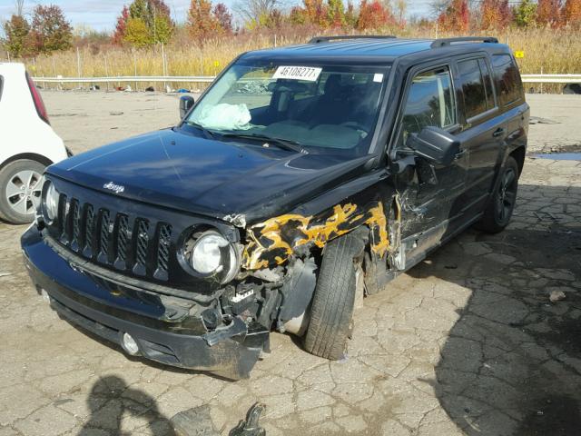 1C4NJPFA2ED695240 - 2014 JEEP PATRIOT LA BLACK photo 2