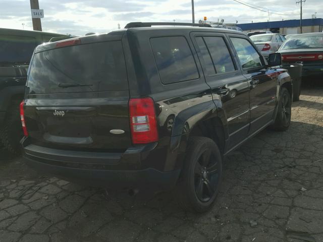 1C4NJPFA2ED695240 - 2014 JEEP PATRIOT LA BLACK photo 4