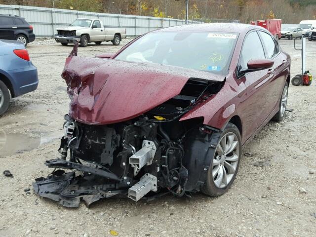 1C3CCCBB6FN744755 - 2015 CHRYSLER 200 S MAROON photo 2