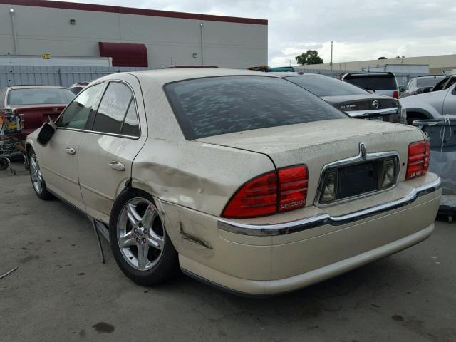 1LNHM87AX2Y685578 - 2002 LINCOLN LS TAN photo 3