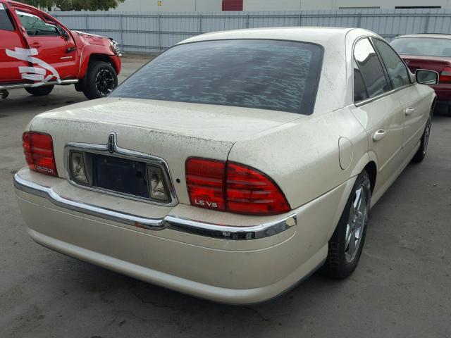 1LNHM87AX2Y685578 - 2002 LINCOLN LS TAN photo 4