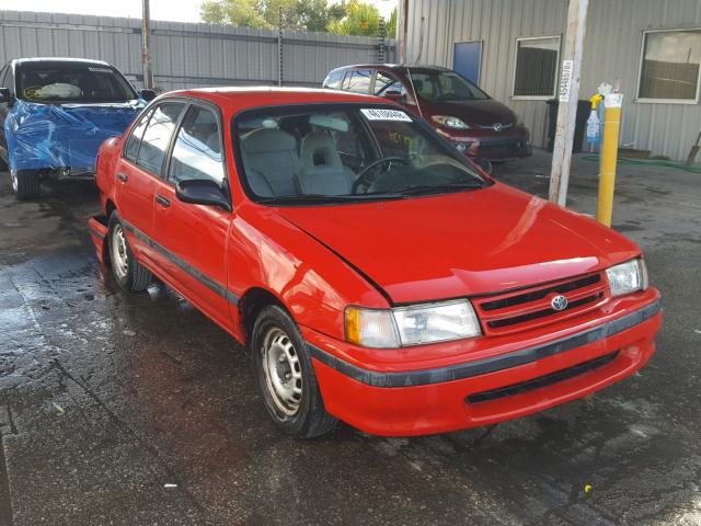 JT2EL43T2R0490389 - 1994 TOYOTA TERCEL DX RED photo 1