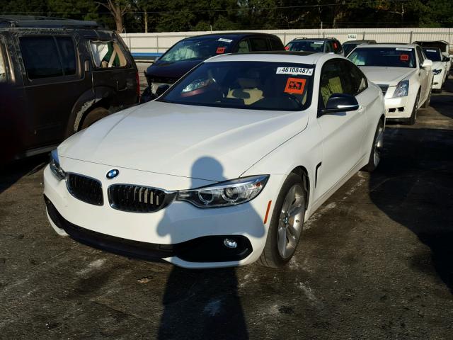 WBA3N3C53FK234778 - 2015 BMW 428 I WHITE photo 2