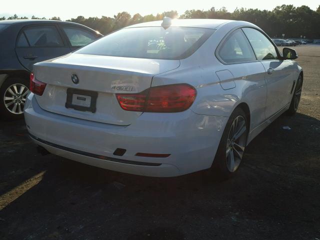 WBA3N3C53FK234778 - 2015 BMW 428 I WHITE photo 4