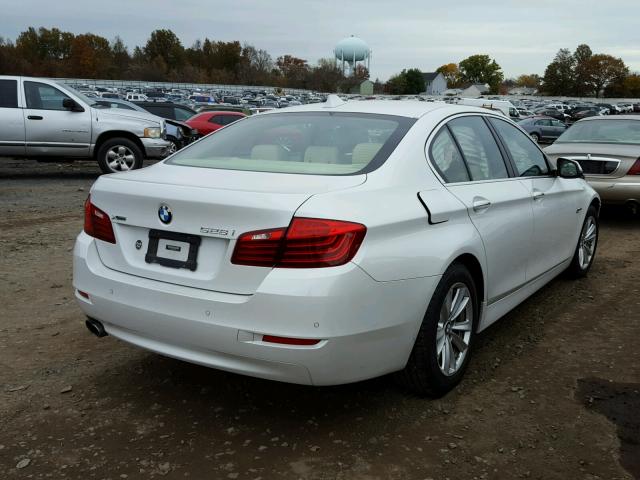 WBA5A7C55FD628234 - 2015 BMW 528 XI WHITE photo 4