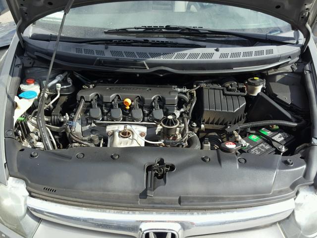 2HGFA16808H504566 - 2008 HONDA CIVIC EX BROWN photo 7