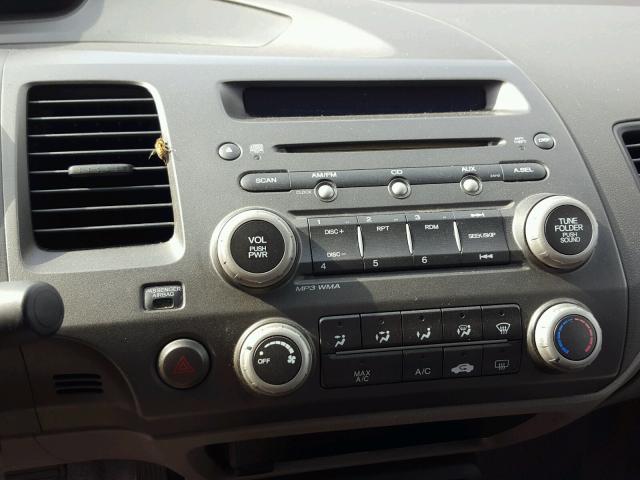 2HGFA16808H504566 - 2008 HONDA CIVIC EX BROWN photo 9