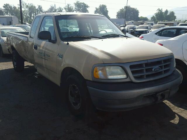 1FTRX17W12NA31749 - 2002 FORD F150 TAN photo 1