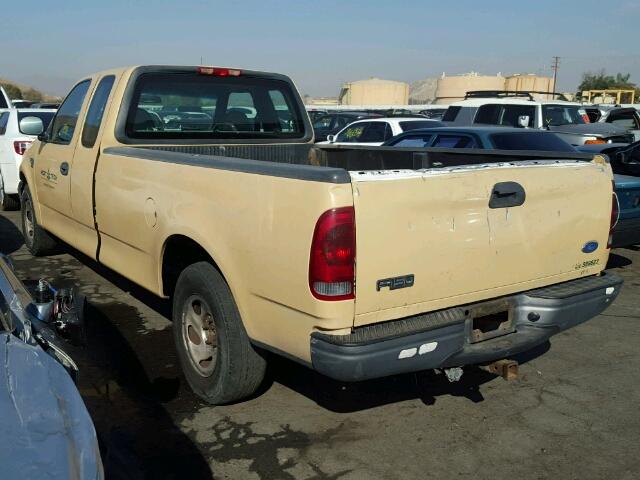 1FTRX17W12NA31749 - 2002 FORD F150 TAN photo 3