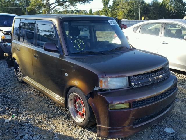 JTLKT334164121416 - 2006 TOYOTA SCION XB Marrón foto 1