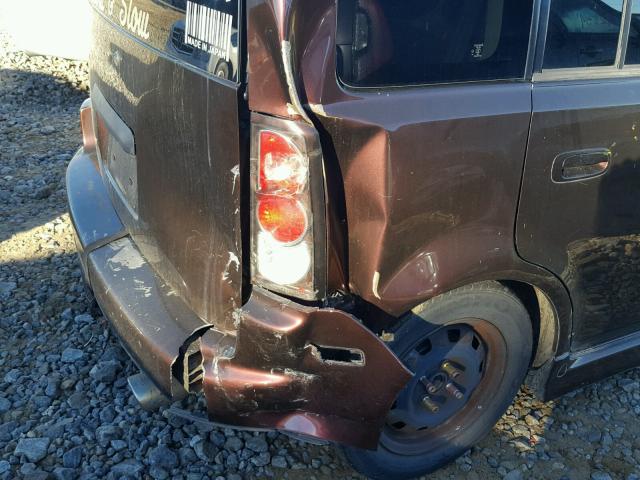 JTLKT334164121416 - 2006 TOYOTA SCION XB Marrón foto 9