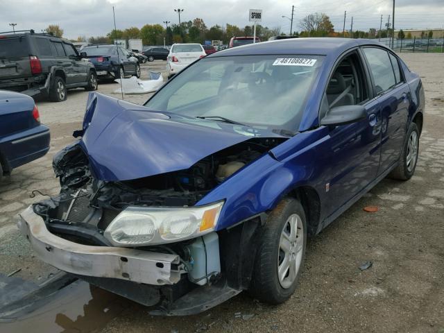 1G8AJ55F26Z201120 - 2006 SATURN ION LEVEL BLUE photo 2