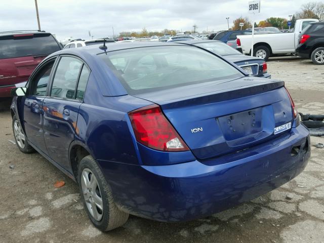 1G8AJ55F26Z201120 - 2006 SATURN ION LEVEL BLUE photo 3