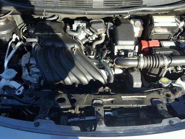 3N1CN7AP4HL889115 - 2017 NISSAN VERSA S GRAY photo 7