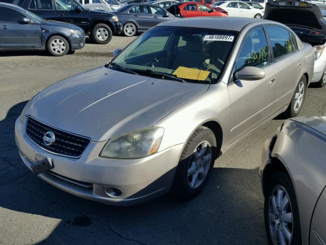 1N4AL11E65C297671 - 2005 NISSAN ALTIMA BEIGE photo 2