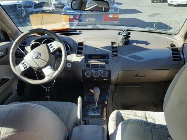 1N4AL11E65C297671 - 2005 NISSAN ALTIMA BEIGE photo 9