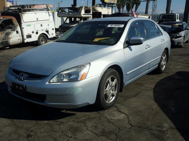 JHMCN36545C014362 - 2005 HONDA ACCORD HYB GRAY photo 2