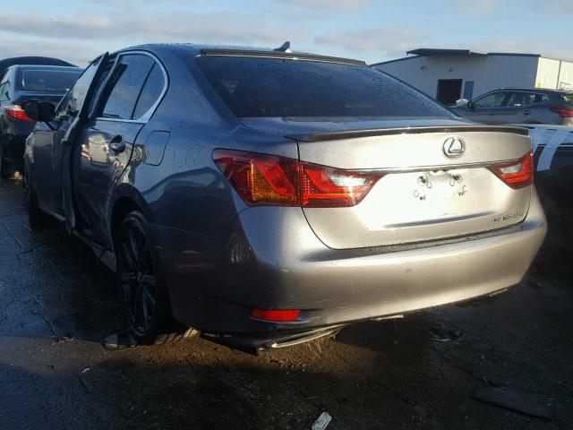 JTHCE1BL1E5026112 - 2014 LEXUS GS 350 GRAY photo 3