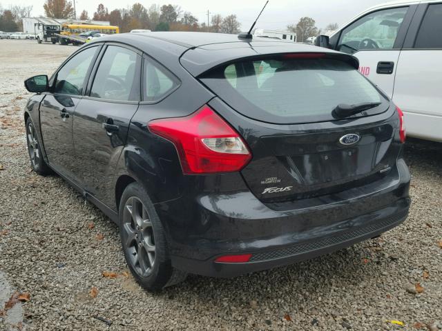 1FADP3K28EL180031 - 2014 FORD FOCUS SE BLACK photo 3