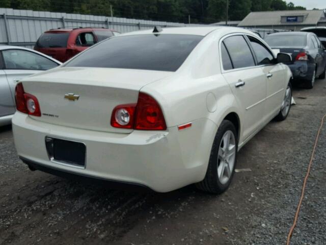 1G1ZC5E04CF303040 - 2012 CHEVROLET MALIBU 1LT თეთრი ფოტო 4