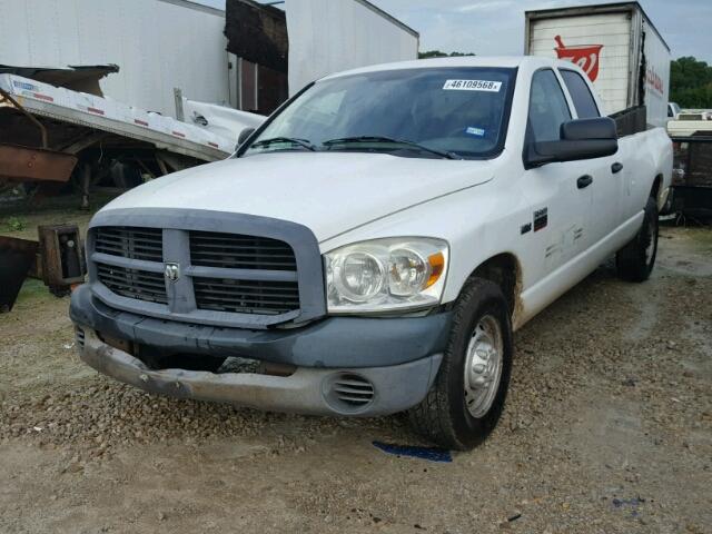 3D7KR28D28G147872 - 2008 DODGE RAM 2500 S Սպիտակ լուսանկար 2