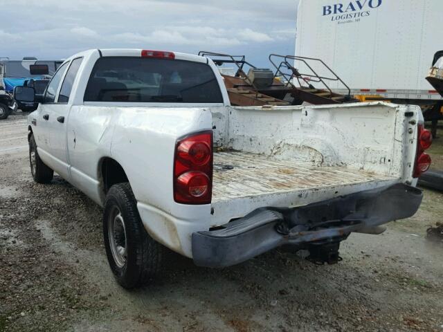 3D7KR28D28G147872 - 2008 DODGE RAM 2500 S Սպիտակ լուսանկար 3