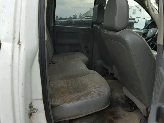 3D7KR28D28G147872 - 2008 DODGE RAM 2500 S Սպիտակ լուսանկար 6
