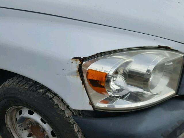 3D7KR28D28G147872 - 2008 DODGE RAM 2500 S Սպիտակ լուսանկար 9
