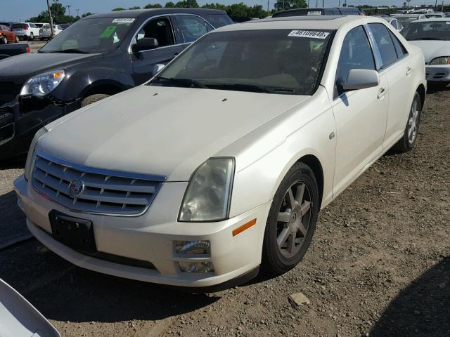 1G6DW677X50171855 - 2005 CADILLAC STS WHITE photo 2