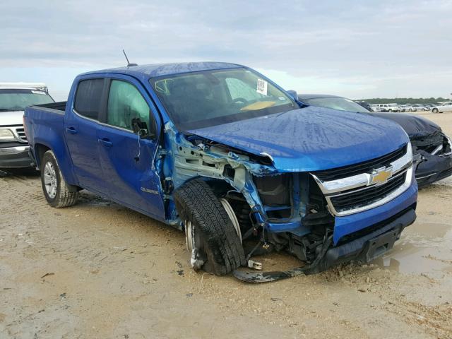 1GCGSCEN2J1168815 - 2018 CHEVROLET COLORADO L BLUE photo 1