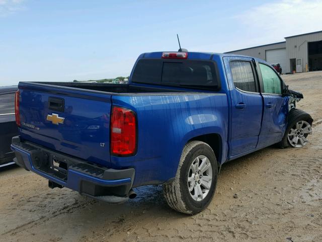 1GCGSCEN2J1168815 - 2018 CHEVROLET COLORADO L BLUE photo 4
