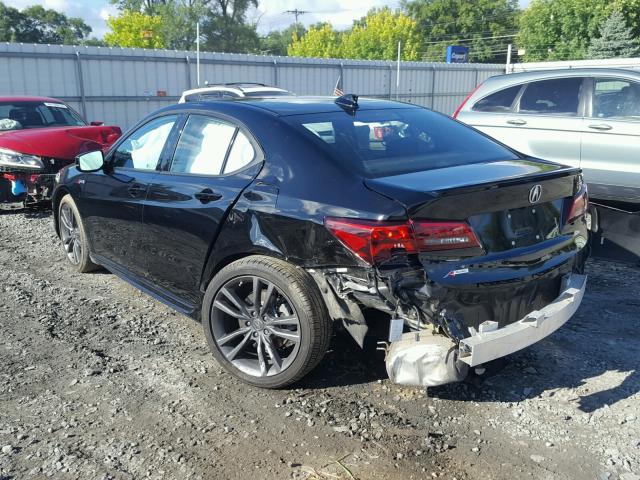 19UUB2F60JA000113 - 2018 ACURA TLX TECH+A BLACK photo 3