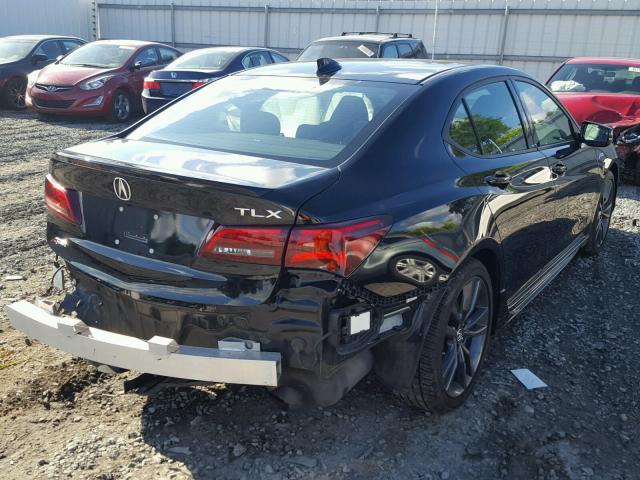 19UUB2F60JA000113 - 2018 ACURA TLX TECH+A BLACK photo 4
