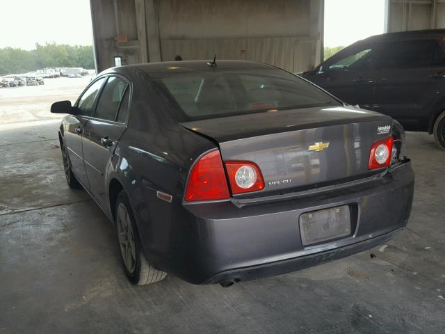 1G1ZB5E14BF219424 - 2011 CHEVROLET MALIBU LS ნაცრისფერი ფოტო 3