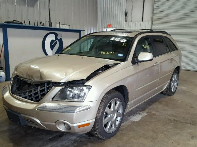 2A8GM78426R853171 - 2006 CHRYSLER PACIFICA L GOLD photo 2
