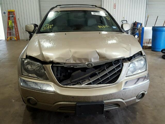 2A8GM78426R853171 - 2006 CHRYSLER PACIFICA L GOLD photo 9