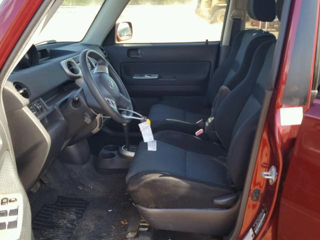 JTLKT324664073817 - 2006 TOYOTA SCION XB Rojo foto 5