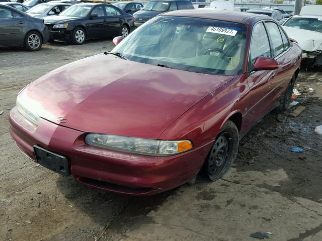 1G3WX52H9YF202124 - 2000 OLDSMOBILE INTRIGUE G RED photo 2