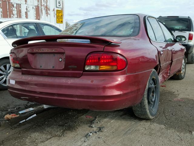 1G3WX52H9YF202124 - 2000 OLDSMOBILE INTRIGUE G RED photo 4