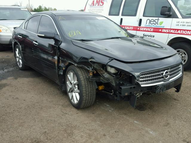 1N4AA5AP8AC825445 - 2010 NISSAN MAXIMA S BLACK photo 1