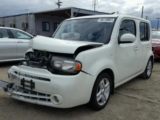 JN8AZ28R59T117582 - 2009 NISSAN CUBE BASE WHITE photo 2