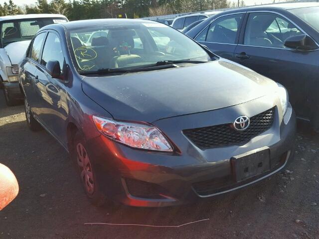 2T1BU40E69C168308 - 2009 TOYOTA COROLLA BA GRAY photo 1