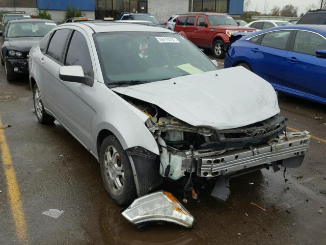 1FAHP36N59W134375 - 2009 FORD FOCUS SILVER photo 1