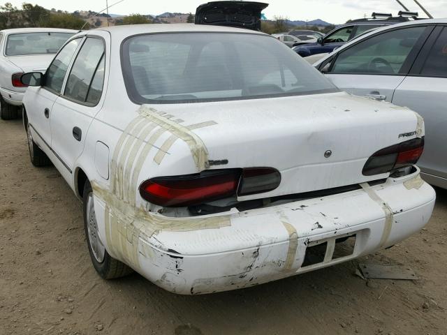 1Y1SK5264SZ038066 - 1995 GEO PRIZM BASE WHITE photo 3