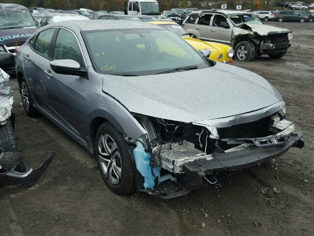 19XFC2F50HE217681 - 2017 HONDA CIVIC SILVER photo 1